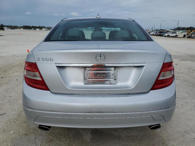 WDDGF54X28F105042 - 2008 MERCEDES-BENZ C 300 SILVER photo 6