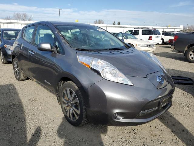 1N4BZ0CP1GC302810 - 2016 NISSAN LEAF SV GRAY photo 4