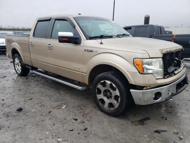 1FTFW1ET9BFC68790 - 2011 FORD F150 SUPERCREW TAN photo 4