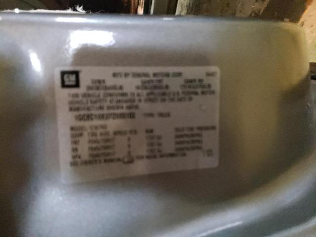 1GCEC19X07Z603183 - 2007 CHEVROLET SILVERADO C1500 CLASSIC GRAY photo 12