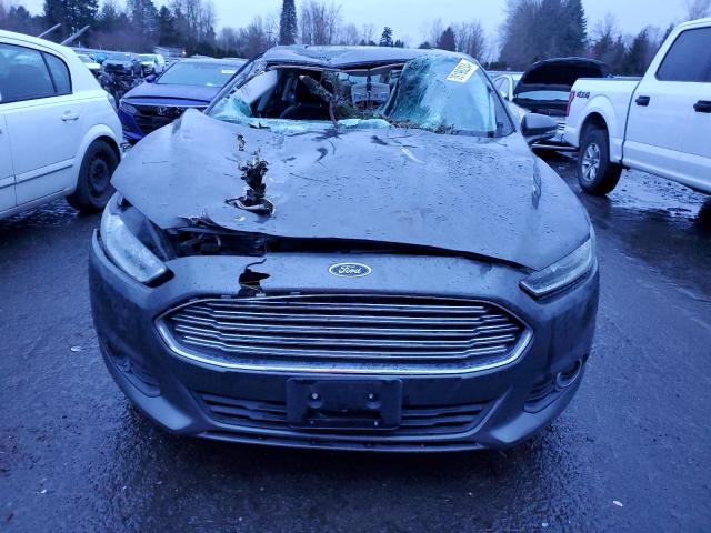 3FA6P0LU3FR305835 - 2015 FORD FUSION SE HYBRID GRAY photo 5