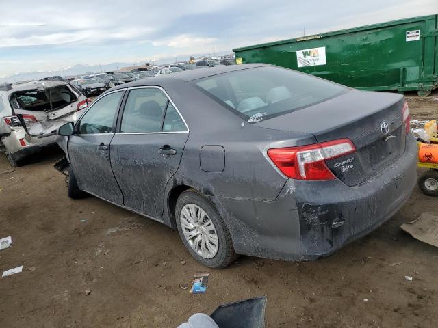 4T1BF1FK7CU099253 - 2012 TOYOTA CAMRY BASE GRAY photo 2