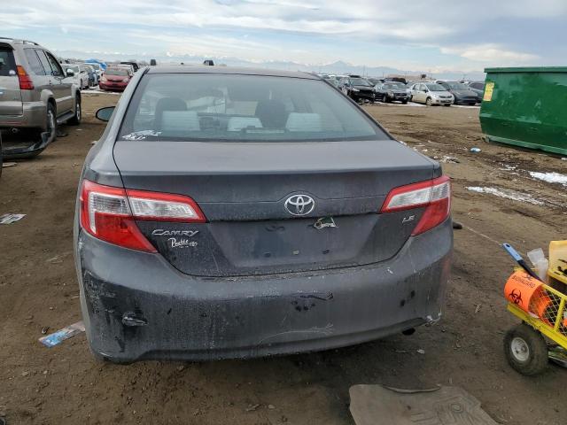 4T1BF1FK7CU099253 - 2012 TOYOTA CAMRY BASE GRAY photo 6