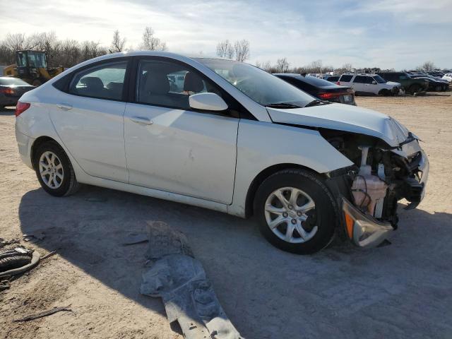 KMHCT4AE1EU715855 - 2014 HYUNDAI ACCENT GLS WHITE photo 4