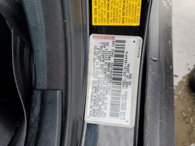 JTHBD192320061335 - 2002 LEXUS IS 300 BLACK photo 12