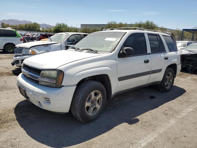 1GNDT13S152264424 - 2005 CHEVROLET TRAILBLAZE LS WHITE photo 1