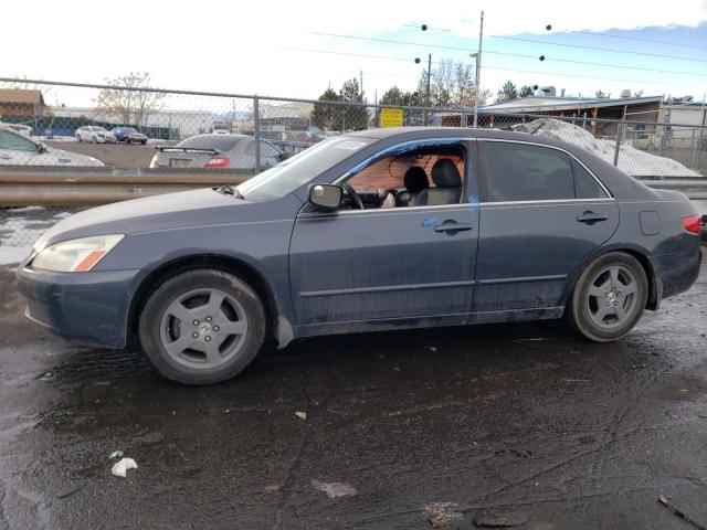 JHMCN36565C007686 - 2005 HONDA ACCORD HYBRID GRAY photo 1