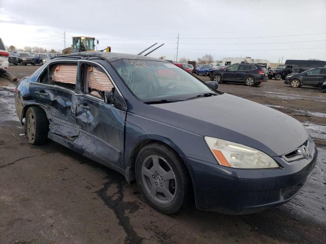 JHMCN36565C007686 - 2005 HONDA ACCORD HYBRID GRAY photo 4