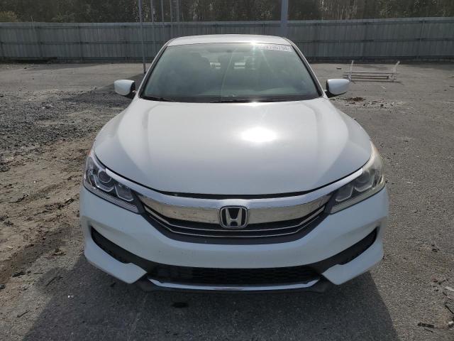 1HGCR2F38GA011799 - 2016 HONDA ACCORD LX WHITE photo 5