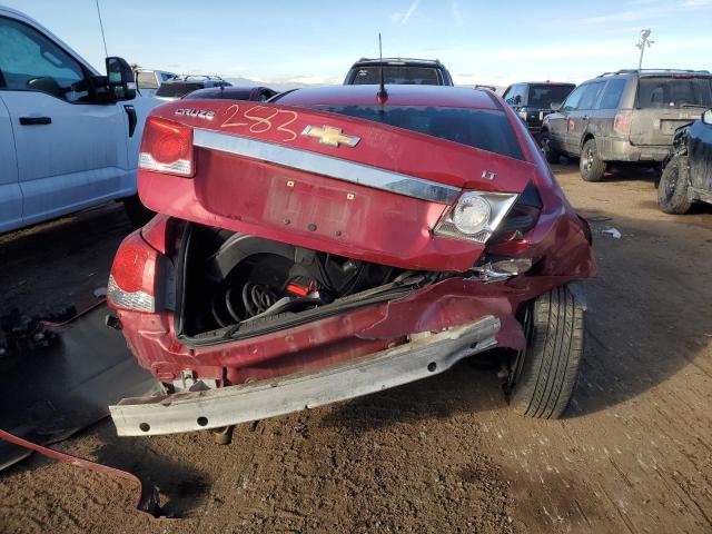 1G1PC5SB3D7322283 - 2013 CHEVROLET CRUZE LT RED photo 6