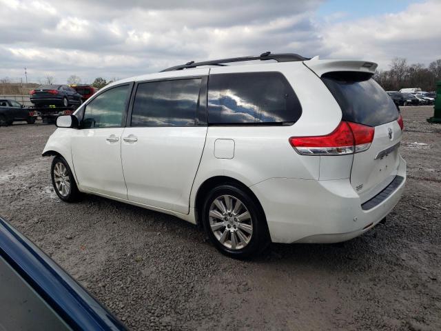 5TDDK3DC6CS039405 - 2012 TOYOTA SIENNA XLE WHITE photo 2