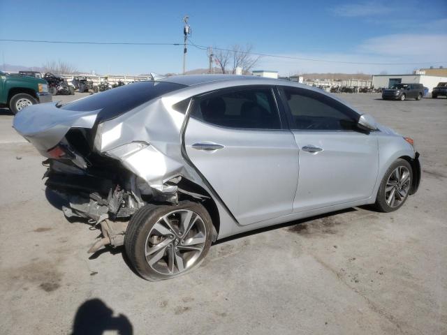 5NPDH4AE8EH469424 - 2014 HYUNDAI ELANTRA SE SILVER photo 3