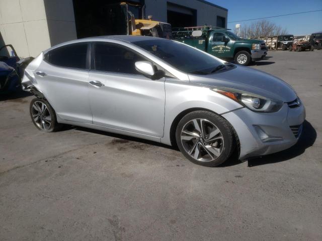 5NPDH4AE8EH469424 - 2014 HYUNDAI ELANTRA SE SILVER photo 4