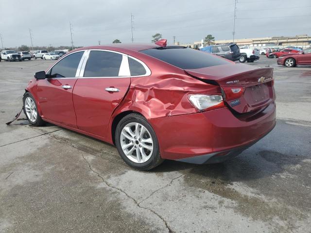 1G1ZE5STXGF314820 - 2016 CHEVROLET MALIBU LT RED photo 2