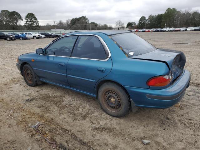 JF1GC2547PK527096 - 1993 SUBARU IMPREZA LS BLUE photo 2