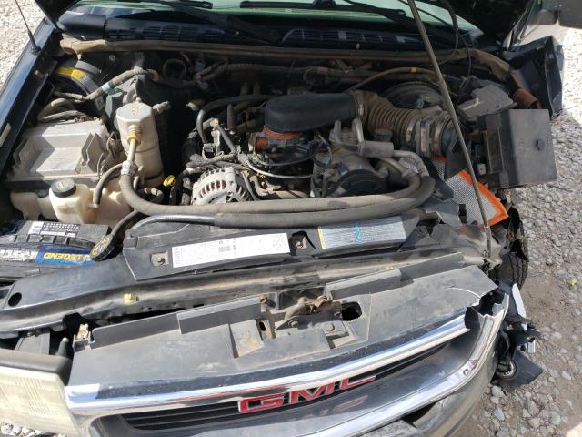 1GTCS19W428110137 - 2002 GMC SONOMA BLACK photo 11