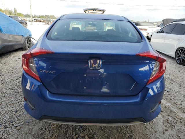 2HGFC2F66MH544711 - 2021 HONDA CIVIC LX BLUE photo 6