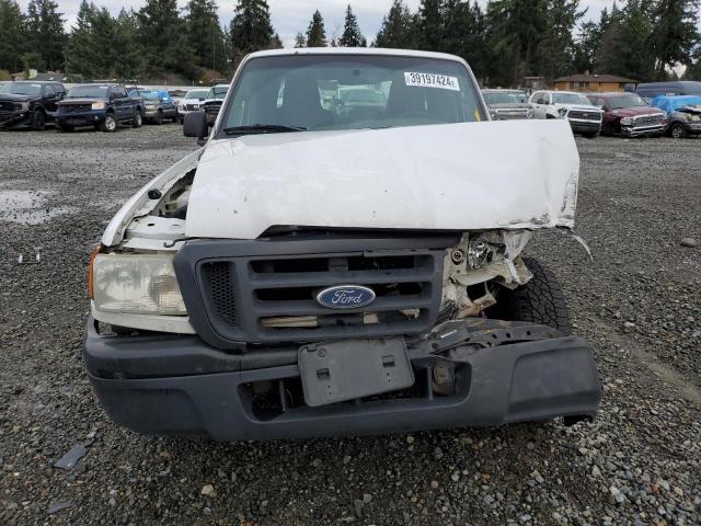 1FTYR14U55PA99005 - 2005 FORD RANGER SUPER CAB WHITE photo 5