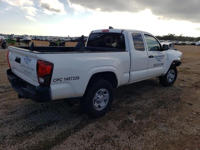 3TYRX5GN8NT050008 - 2022 TOYOTA TACOMA ACCESS CAB WHITE photo 3