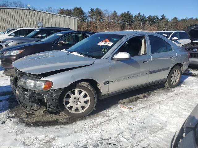 YV1RS61R022176775 - 2002 VOLVO S60 SILVER photo 1