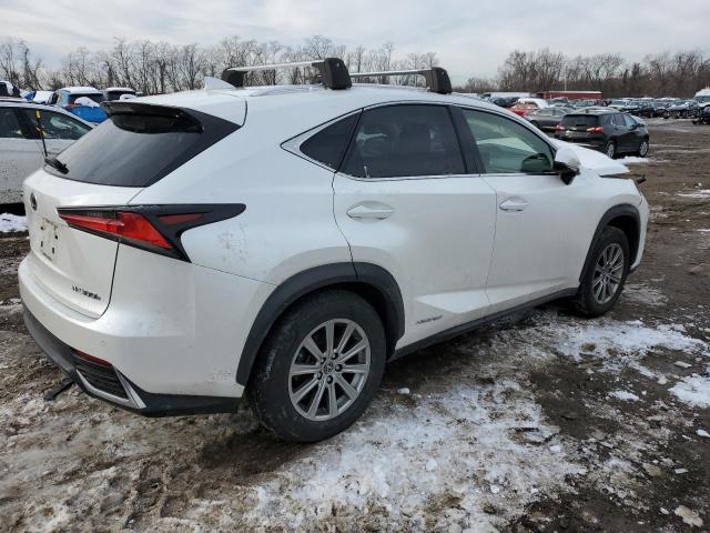 JTJDJRDZ3L2139282 - 2020 LEXUS NX 300H WHITE photo 3