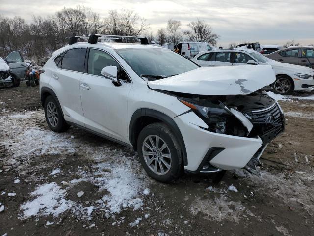 JTJDJRDZ3L2139282 - 2020 LEXUS NX 300H WHITE photo 4