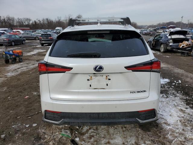 JTJDJRDZ3L2139282 - 2020 LEXUS NX 300H WHITE photo 6