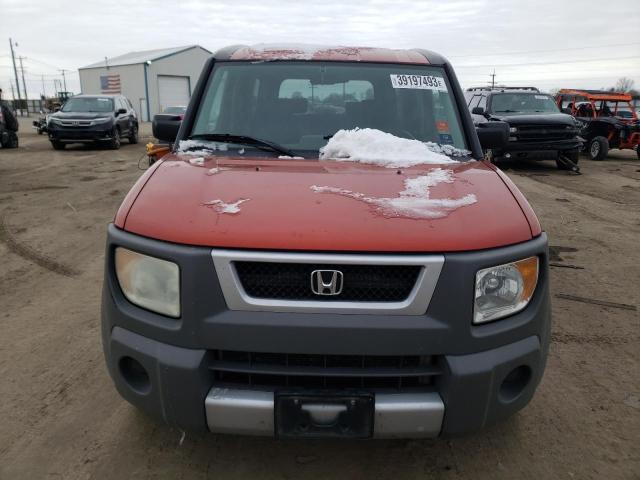 5J6YH28385L027470 - 2005 HONDA ELEMENT LX ORANGE photo 5