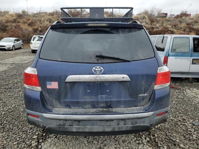 5TDBK3EH5CS098849 - 2012 TOYOTA HIGHLANDER BASE BLUE photo 6