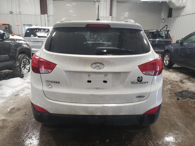 KM8JUCAC5BU270786 - 2011 HYUNDAI TUCSON GLS WHITE photo 6