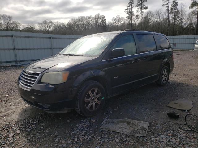 2A8HR54P18R709009 - 2008 CHRYSLER TOWN & COU TOURING BLACK photo 1