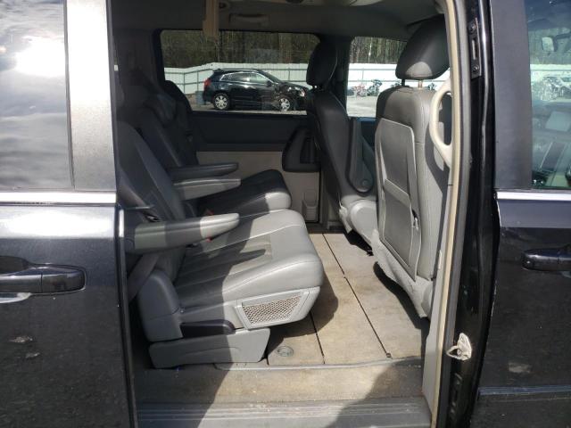 2A8HR54P18R709009 - 2008 CHRYSLER TOWN & COU TOURING შავი ფოტო 11