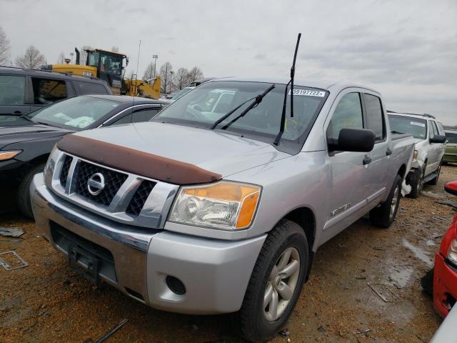 1N6AA07D39N307170 - 2009 NISSAN TITAN XE SILVER photo 2