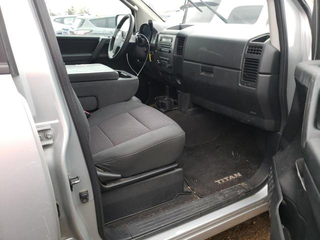 1N6AA07D39N307170 - 2009 NISSAN TITAN XE SILVER photo 5