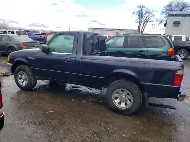 1FTYR10D43PB18582 - 2003 FORD RANGER BLUE photo 2