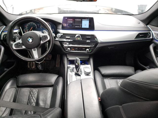 WBAJE7C56JWC55658 - 2018 BMW 540 XI GRAY photo 8