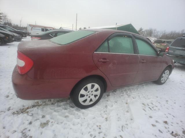 4T1BE32K74U314667 - 2004 TOYOTA CAMRY LE BURGUNDY photo 3