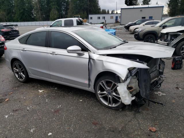 3FA6P0D98GR116447 - 2016 FORD FUSION TITANIUM SILVER photo 4