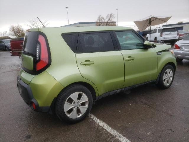 KNDJN2A20E7736517 - 2014 KIA SOUL GREEN photo 3