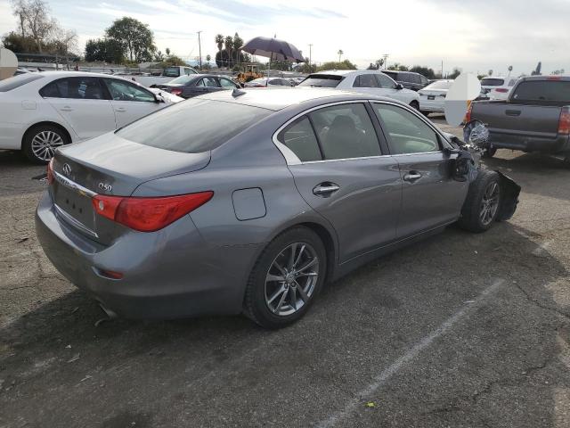 JN1EV7AP0HM741705 - 2017 INFINITI Q50 PREMIUM GRAY photo 3