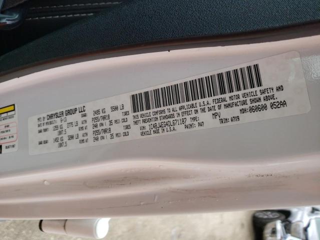 1C4BJWEG4DL671187 - 2013 JEEP WRANGLER U SAHARA WHITE photo 12