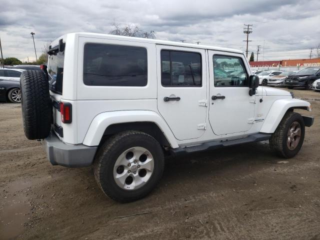 1C4BJWEG4DL671187 - 2013 JEEP WRANGLER U SAHARA WHITE photo 3