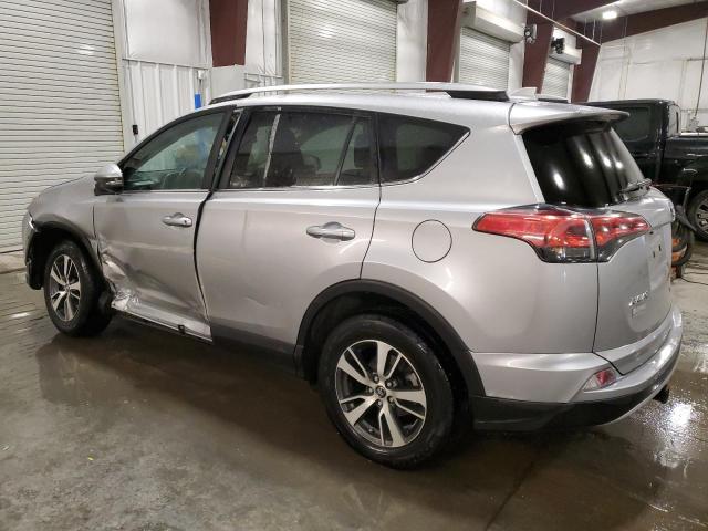 2T3RFREV2HW561838 - 2017 TOYOTA RAV4 XLE SILVER photo 2