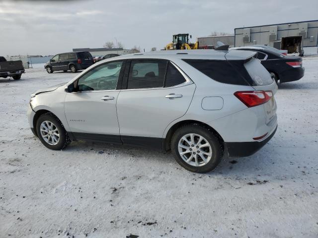 2GNAXSEV7J6281262 - 2018 CHEVROLET EQUINOX LT SILVER photo 2