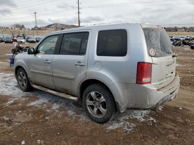 5FNYF4H6XDB042331 - 2013 HONDA PILOT EXL SILVER photo 2