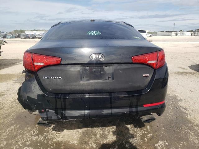 KNAGM4A71B5146240 - 2011 KIA OPTIMA LX BLACK photo 6