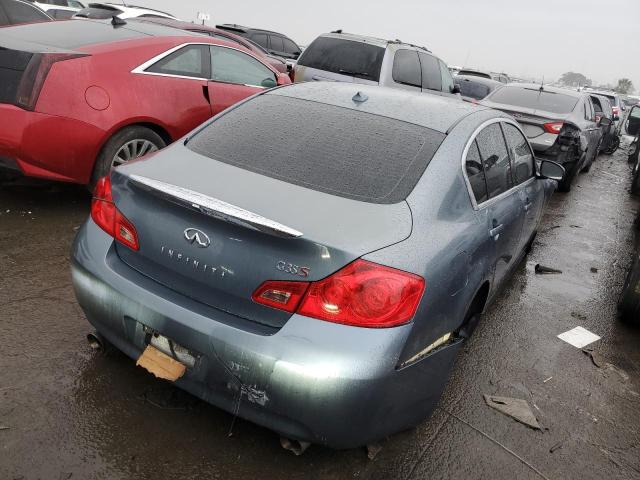 JNKBV61E78M222674 - 2008 INFINITI G35 BLUE photo 3