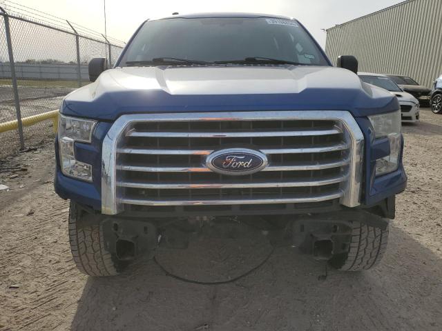 1FTEW1EF8HKC53395 - 2017 FORD F150 SUPERCREW BLUE photo 5