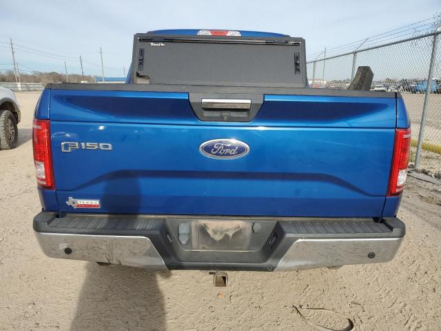 1FTEW1EF8HKC53395 - 2017 FORD F150 SUPERCREW BLUE photo 6