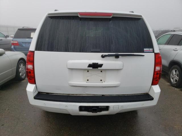 1GNSKJE73CR185442 - 2012 CHEVROLET SUBURBAN K1500 LT WHITE photo 6